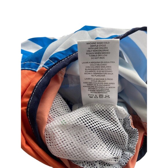 iXtreme Toddler Boys Swim Trunks size 2T Blue Striped Beach Vacation Swim Lesson - Picture 11 of 15